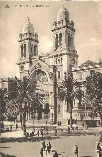 Tunis Cathedrale Kat. Tunis