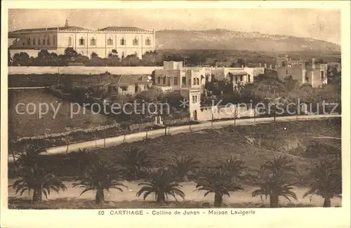 Carthage Karthago Colline de Junon Maison Lavigerie Kat. Tunis