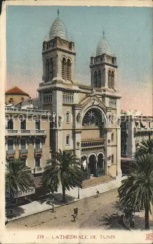 Tunis Cathedrale Kat. Tunis