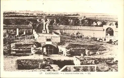 Carthage Karthago Amphitheatre Kat. Tunis