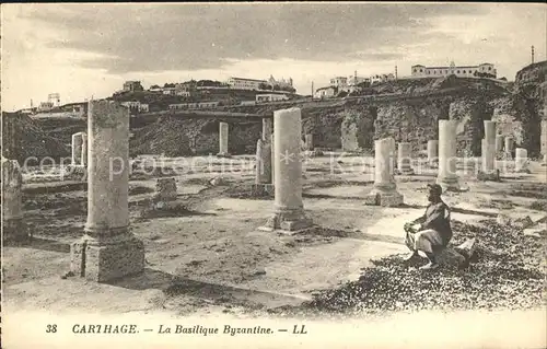 Carthage Karthago Basilique Byzantine Kat. Tunis