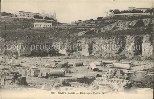 Carthage Karthago Basilique Romaine Kat. Tunis