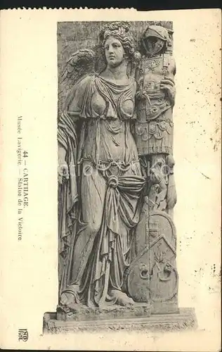 Carthage Karthago Musee Lavigerie Statue de la Victoire Kat. Tunis