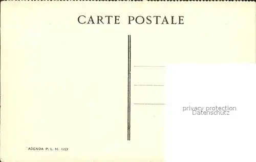 Tunis Agenda P.L.M. 1929 Kat. Tunis