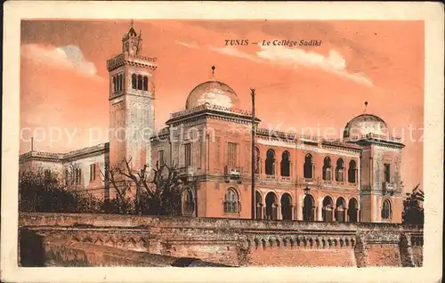 Tunis College Sadiki Kat. Tunis