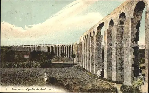 Tunis Aqueduc du Bardo Kat. Tunis