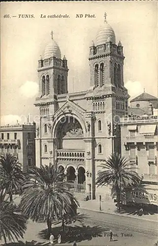Tunis Cathedrale  Kat. Tunis