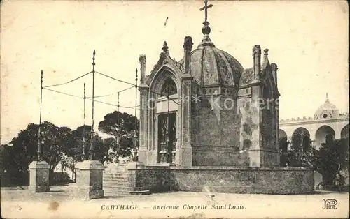 Carthage Karthago Ancienne Chapelle Saint Louis Kat. Tunis