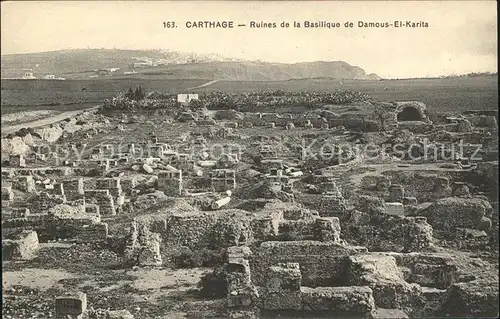 Carthage Karthago Ruines Basilique Damous El Karita Kat. Tunis