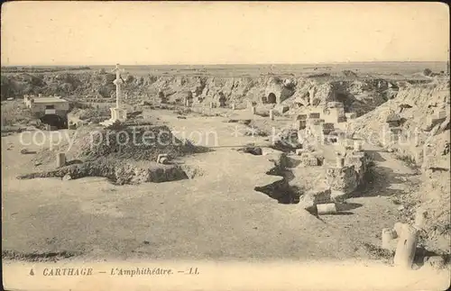 Carthage Karthago Amphitheatre Kat. Tunis