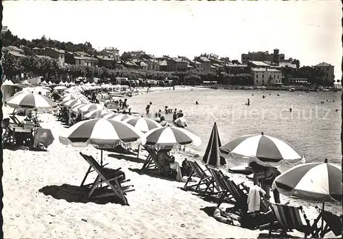 Sainte Maxime sur Mer Var Plage Strand  Kat. Sainte Maxime