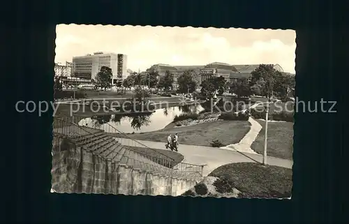 Leipzig Schwanenteich Hauptbahnhof Hotel Stadt Leipzig Kat. Leipzig