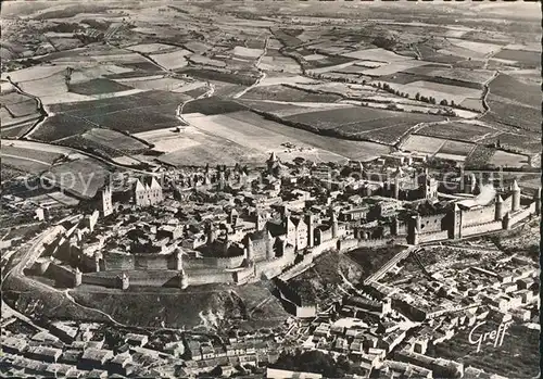 Carcassonne Vue aerienne  Kat. Carcassonne