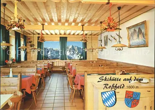 Rossfeldhuette Skihuette Rossfeld  Kat. Berchtesgaden