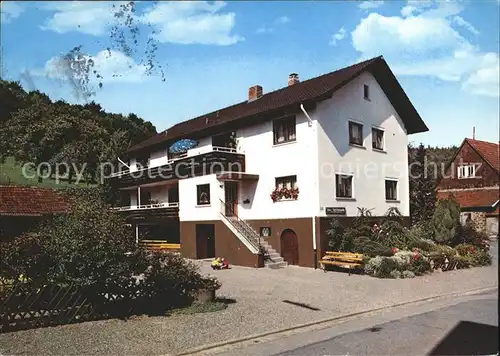 Waldmichelbach Pension Kohl Eidenmueller  Kat. Wald Michelbach