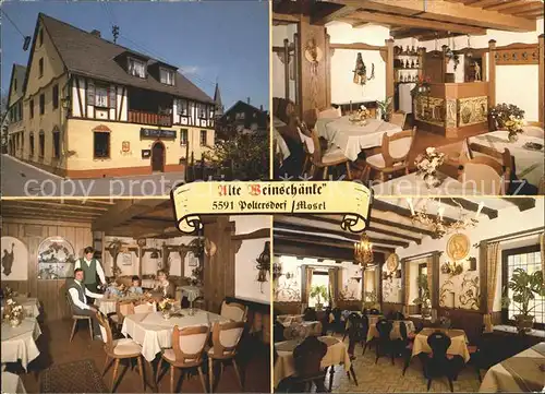 Poltersdorf Weinhaus Restaurant Alte Weinschaenke  Kat. Ellenz Poltersdorf