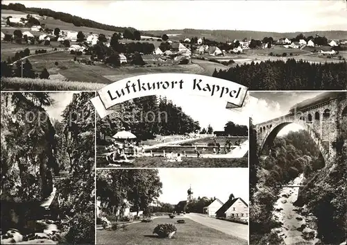 Kappel Lenzkirch Schwimmbad Viadukt  Kat. Lenzkirch