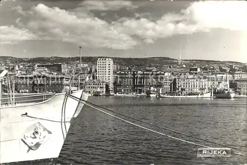 Rijeka Hafen Kat. Rijeka