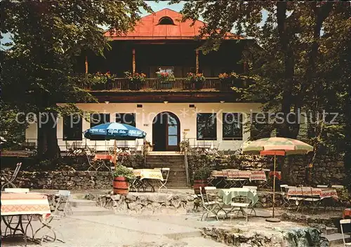 Berchtesgaden Pension Cafe Restaurant Lockstein  Kat. Berchtesgaden