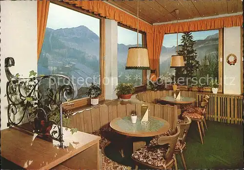 Berchtesgaden Cafe Grassl  Kat. Berchtesgaden