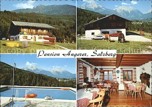 Salzberg Berchtesgaden Pension Angerer Kat. Berchtesgaden