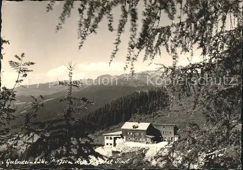 Zell Ziller Tirol Gerlossteinhuette  Kat. Zell am Ziller