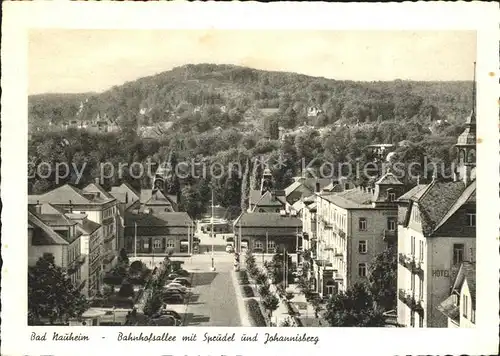 Bad Nauheim Bahnhofsallee Sprudel Johannisberg Kat. Bad Nauheim