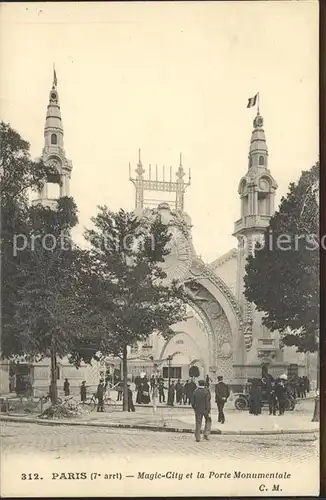 Paris Magic City Porte Monumentale  Kat. Paris