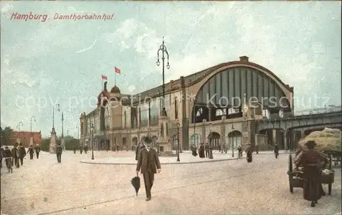 Hamburg Damthorbahnhof Kat. Hamburg
