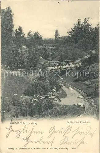 Ohlsdorf Hamburg Friedhof Kat. Hamburg