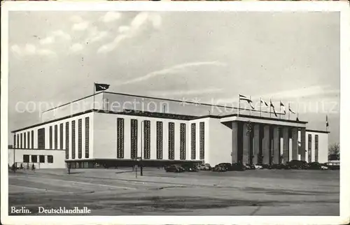 Berlin Deutschlandhalle  Kat. Berlin