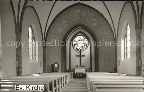 Schwarzenbek Evangelische Kirche Kat. Schwarzenbek