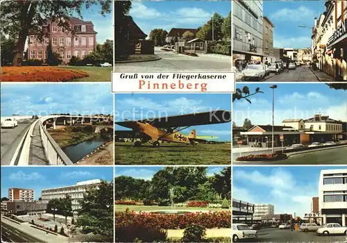 Pinneberg Fliegerkaserne Post Autobahn Brunnen  Kat. Pinneberg