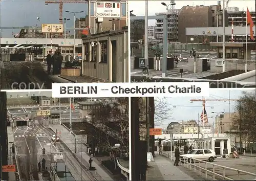 Berlin Checkpoint Charlie Kat. Berlin