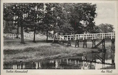 Hermsdorf Berlin Am Fliess Kat. Berlin