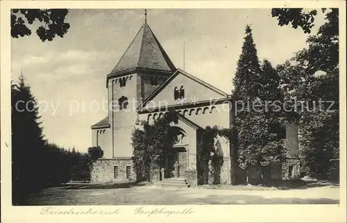 Friedrichsruh Aumuehle Gruftkapelle Kat. Aumuehle