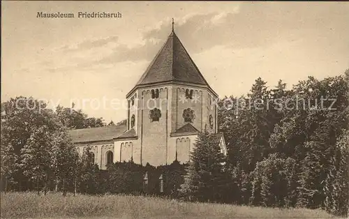 Friedrichsruh Aumuehle Mausoleum Kat. Aumuehle