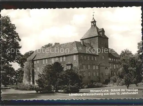 Winsen Luhe Schloss Herzoege Lueneburg Braunschweig  Kat. Winsen (Luhe)