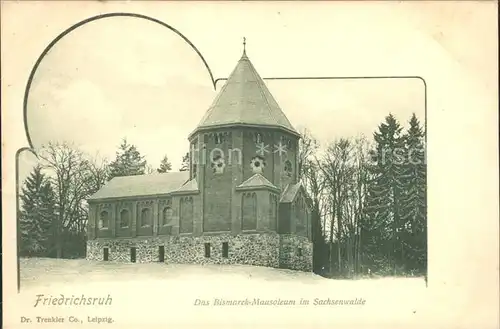 Friedrichsruh Aumuehle Bismarck Mausoleum Sachsenwalde Kat. Aumuehle