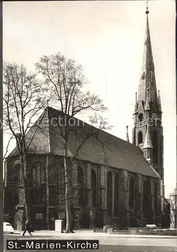 Winsen Luhe St Marien Kirche Kat. Winsen (Luhe)