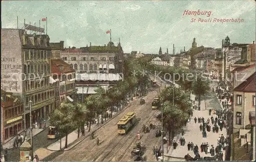 St Pauli Reeperbahn Kat. Hamburg