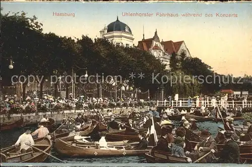 Hamburg Uhlenhorster Faehrhaus Konzert Kat. Hamburg