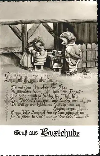 Buxtehude Gedicht Igel Kat. Buxtehude