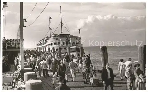 Cuxhaven Nordseebad Seebruecke Kat. Cuxhaven