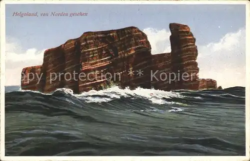 Helgoland von norden gesehen / Helgoland /Pinneberg LKR