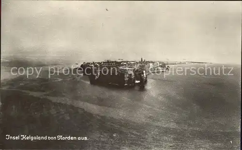 Helgoland Fliegeraufnahme Helgoland von Norden aus  / Helgoland /Pinneberg LKR