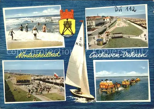 Duhnen Nordsee Strand Wattwagen Promenade / Cuxhaven /Cuxhaven LKR