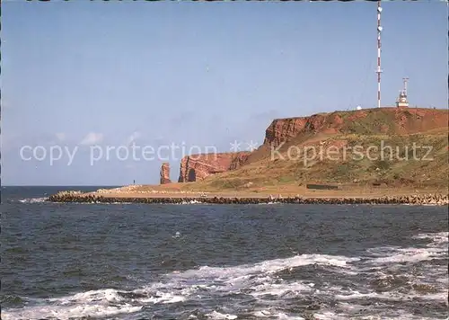 Helgoland Roter Fels im Meer An der Westkueste / Helgoland /Pinneberg LKR