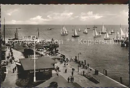 Cuxhaven Nordseebad Segel Regatta  Kat. Cuxhaven