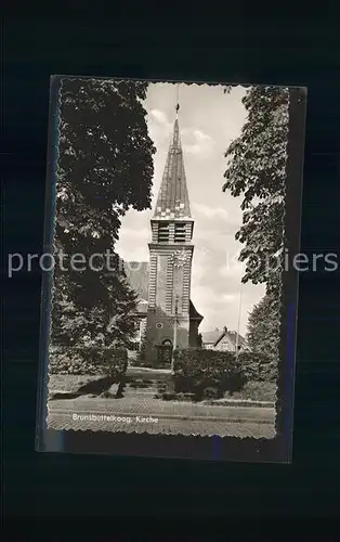 Brunsbuettelkoog Kirche Kat. Brunsbuettel